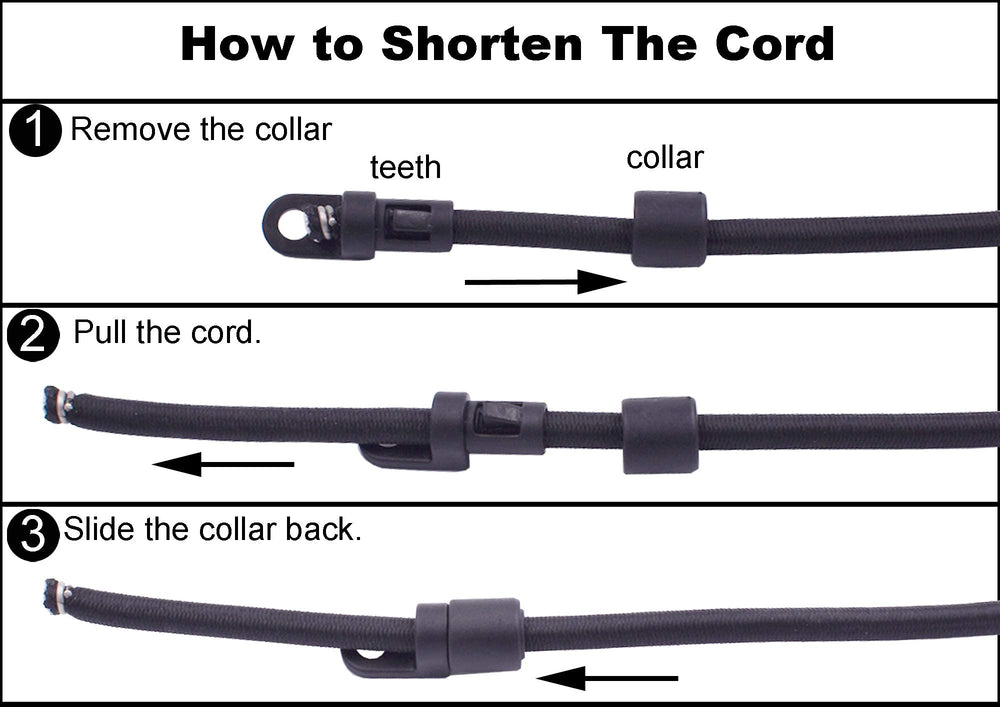 Adjustable 18 inch fishing rod strap in use