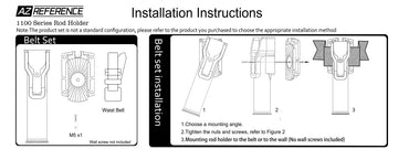 Gift-ready packaging view of adjustable fishing belt