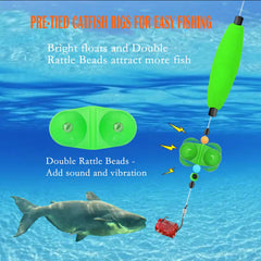 Adjustable float Santee rig for depth control