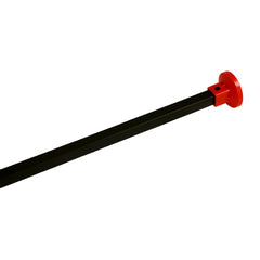 Adjustable pole fitting hub-style blinds