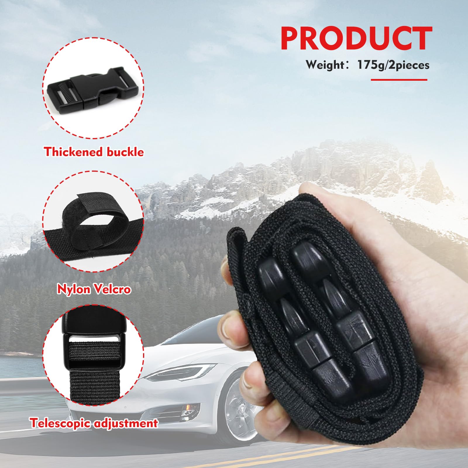 Rod holder adjustable length from 43 inches to 61 inches