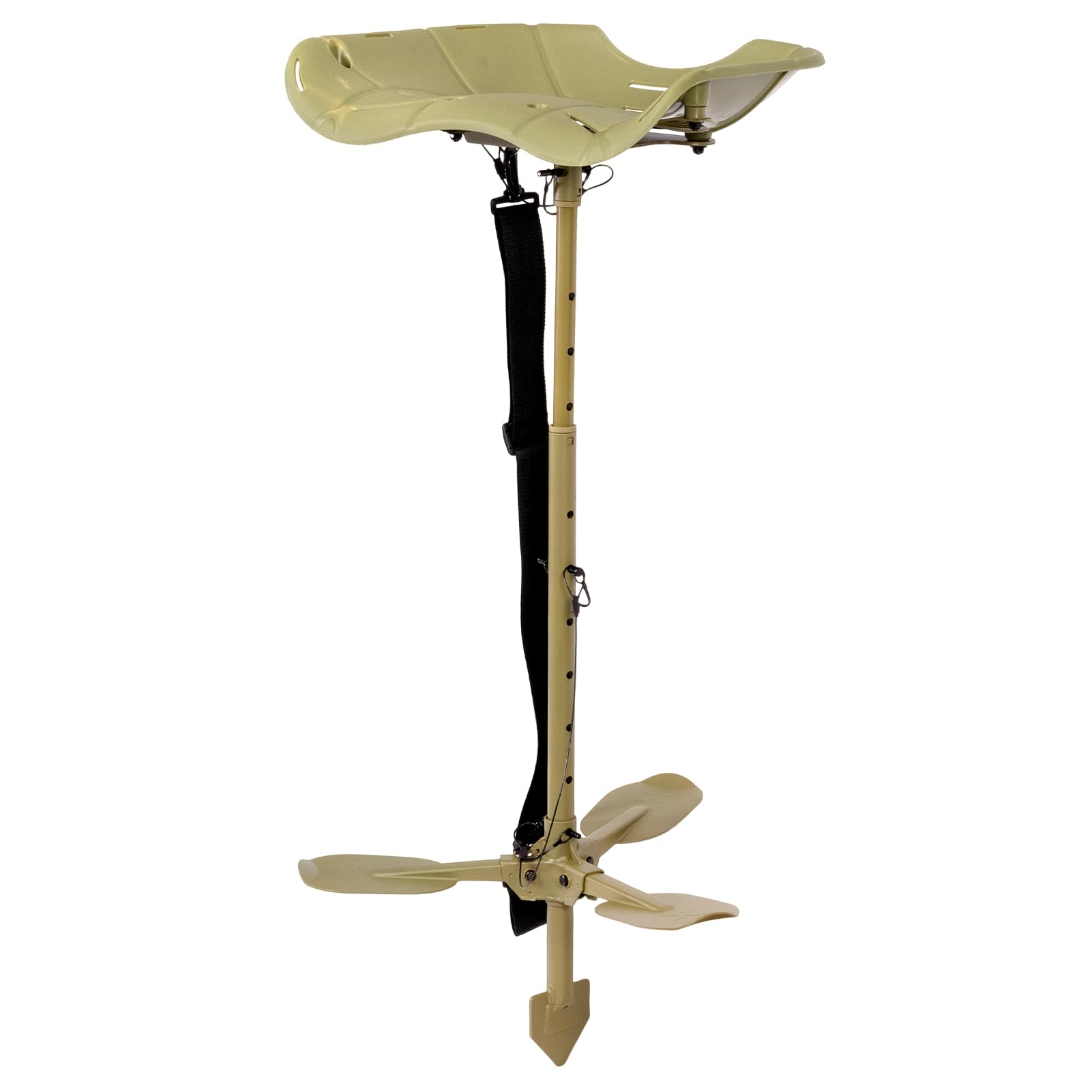 Adjustable height feature of the Ergo Ultimate Marsh Seat