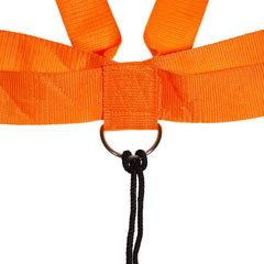 Close-up of adjustable 48.5-inch waist strap