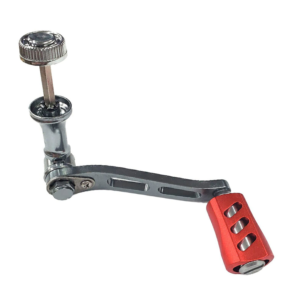 Aluminum alloy handle for baitcasting and spinning reels