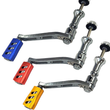 Reel handle installation example for 6000-7000 reels
