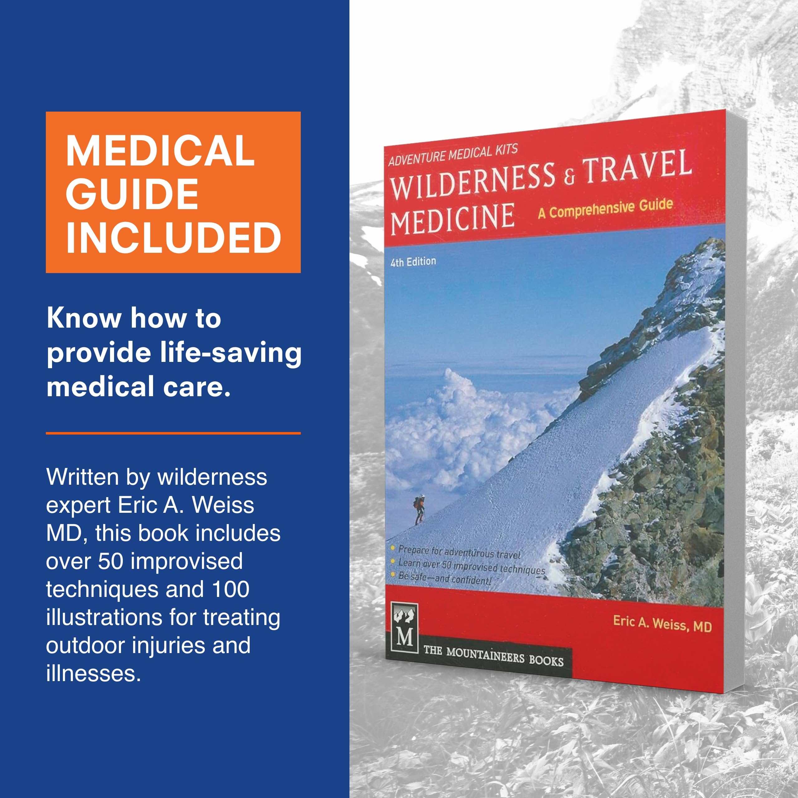 Adventure Medical Kits Mountain Series Explorer Easy Care organization speeds access