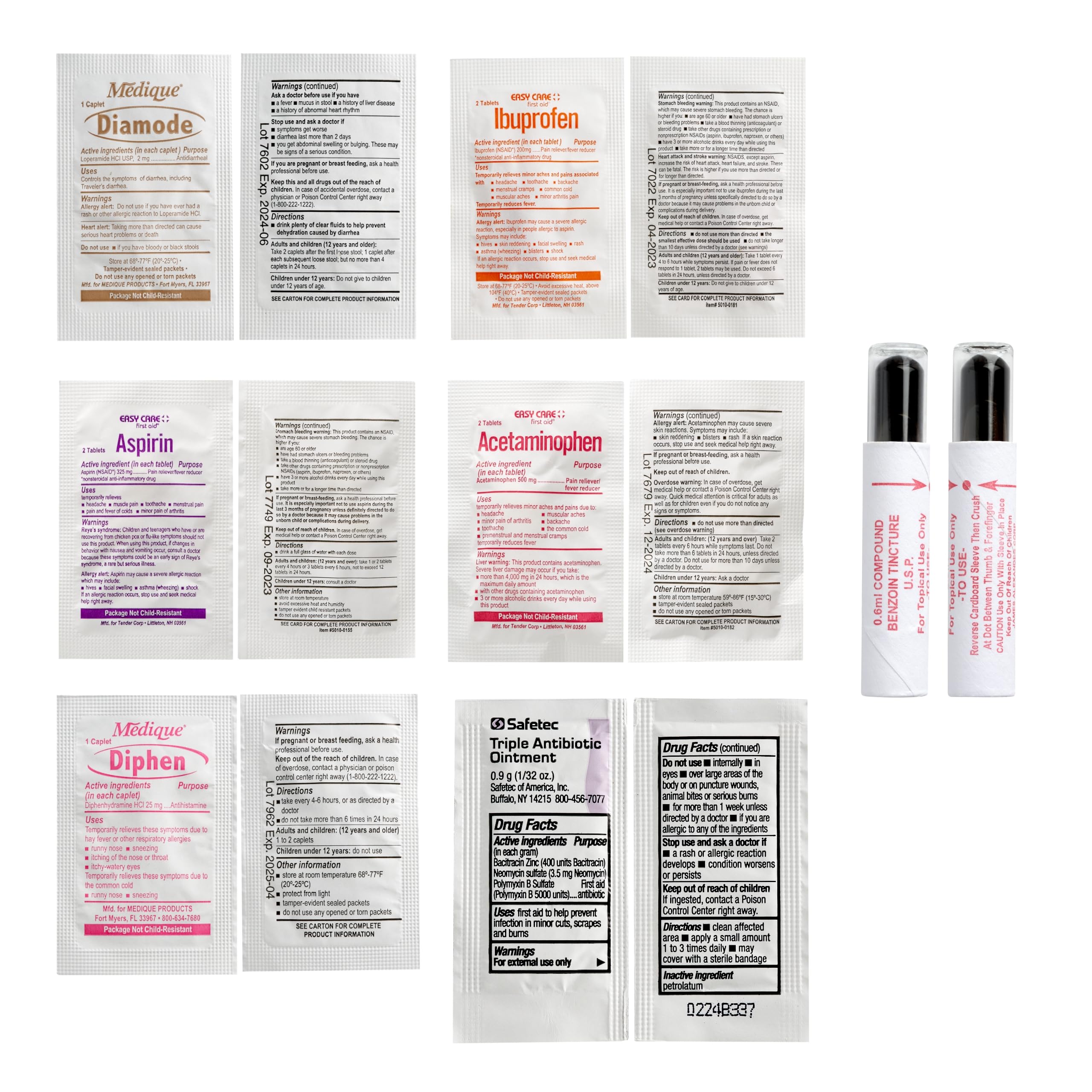 Adventure Medical Kits Mountain Series Explorer first aid contents overview