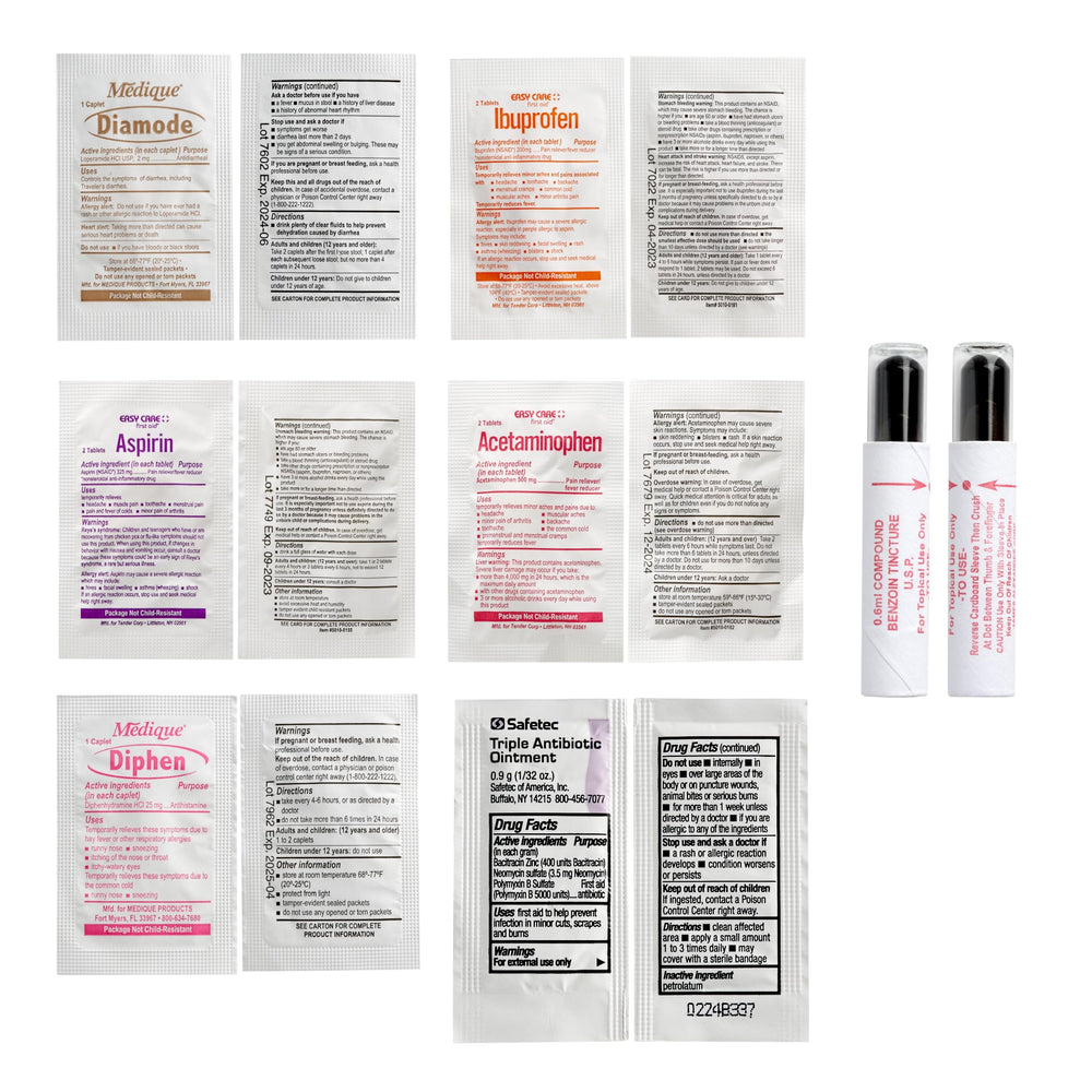 Adventure Medical Kits Mountain Series Explorer first aid contents overview