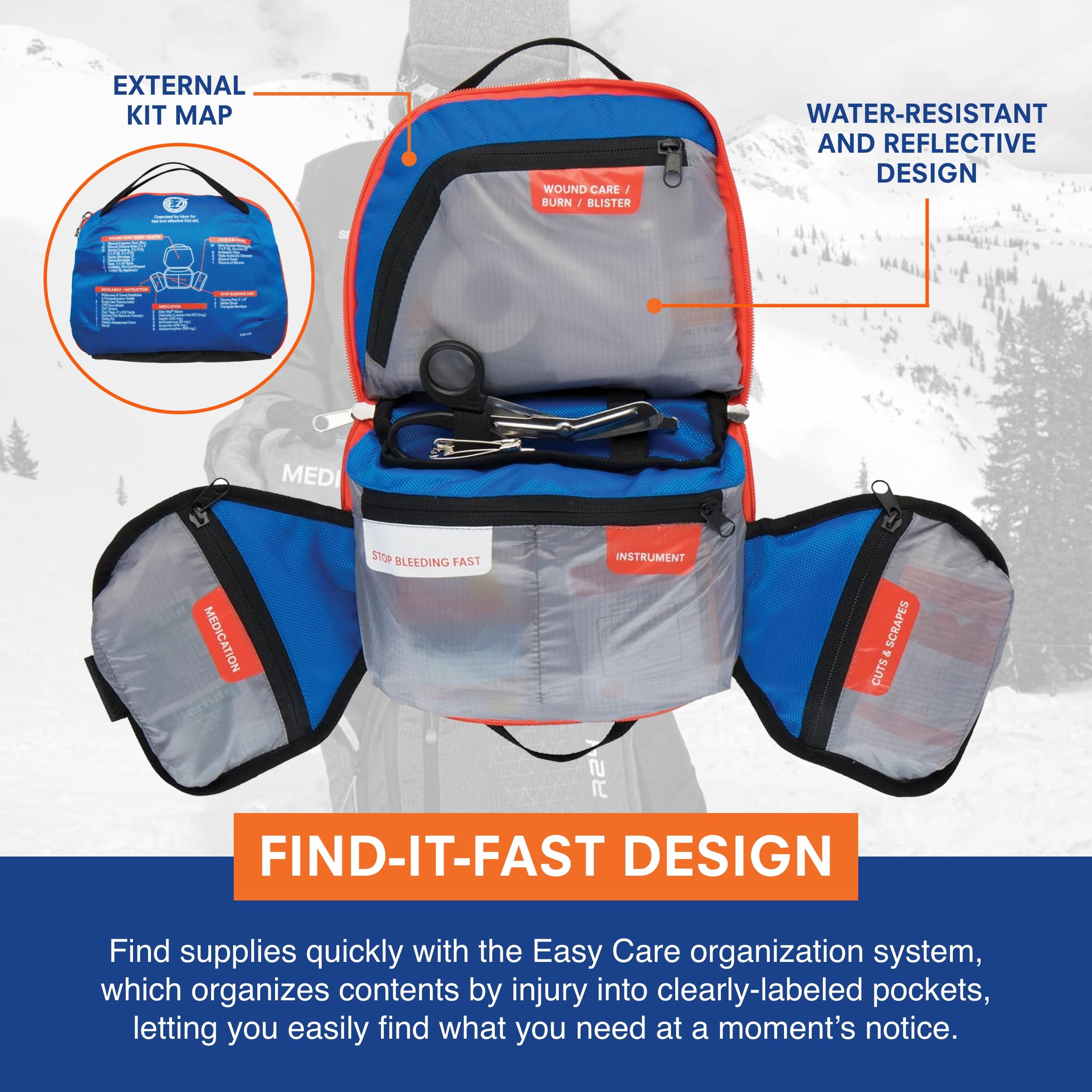 Adventure Medical Kits Mountain Series Explorer wilderness guide book for field reference