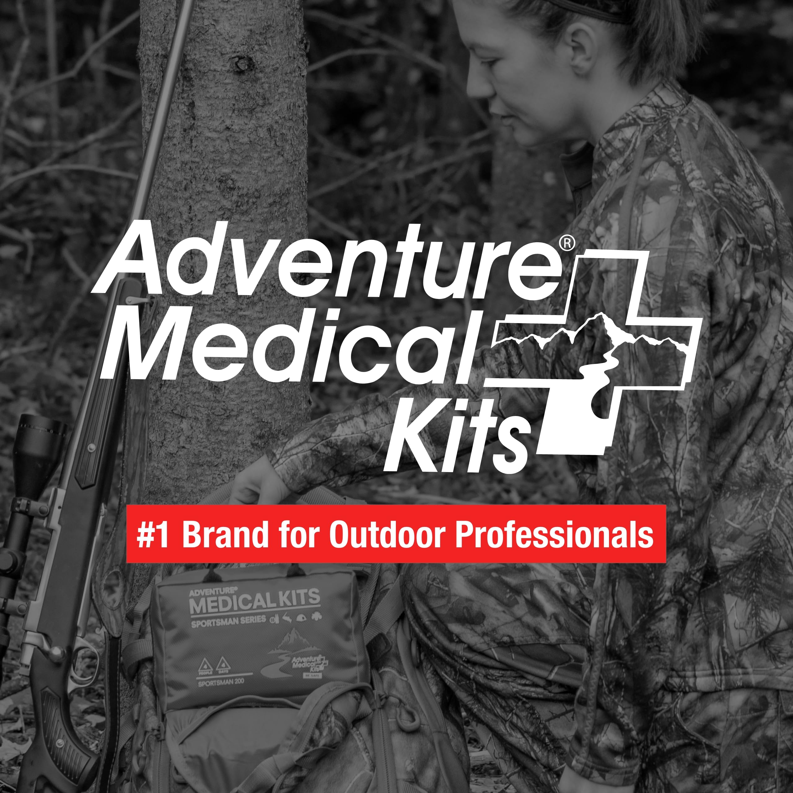 Adventure Medical Kits Sportsman 200 compact bag design supports four people for four days.