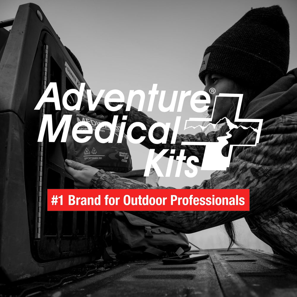Camping and hunting setup using Sportsman 300 for multi-day trips