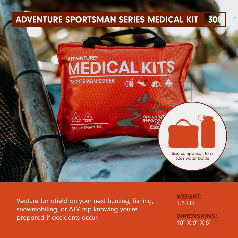 Waterproof bag from Sportsman 300 kit with rugged outdoor durability