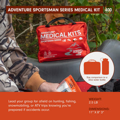 Detachably field trauma kit demonstrates portable bleed-control tools for on-the-go emergencies.