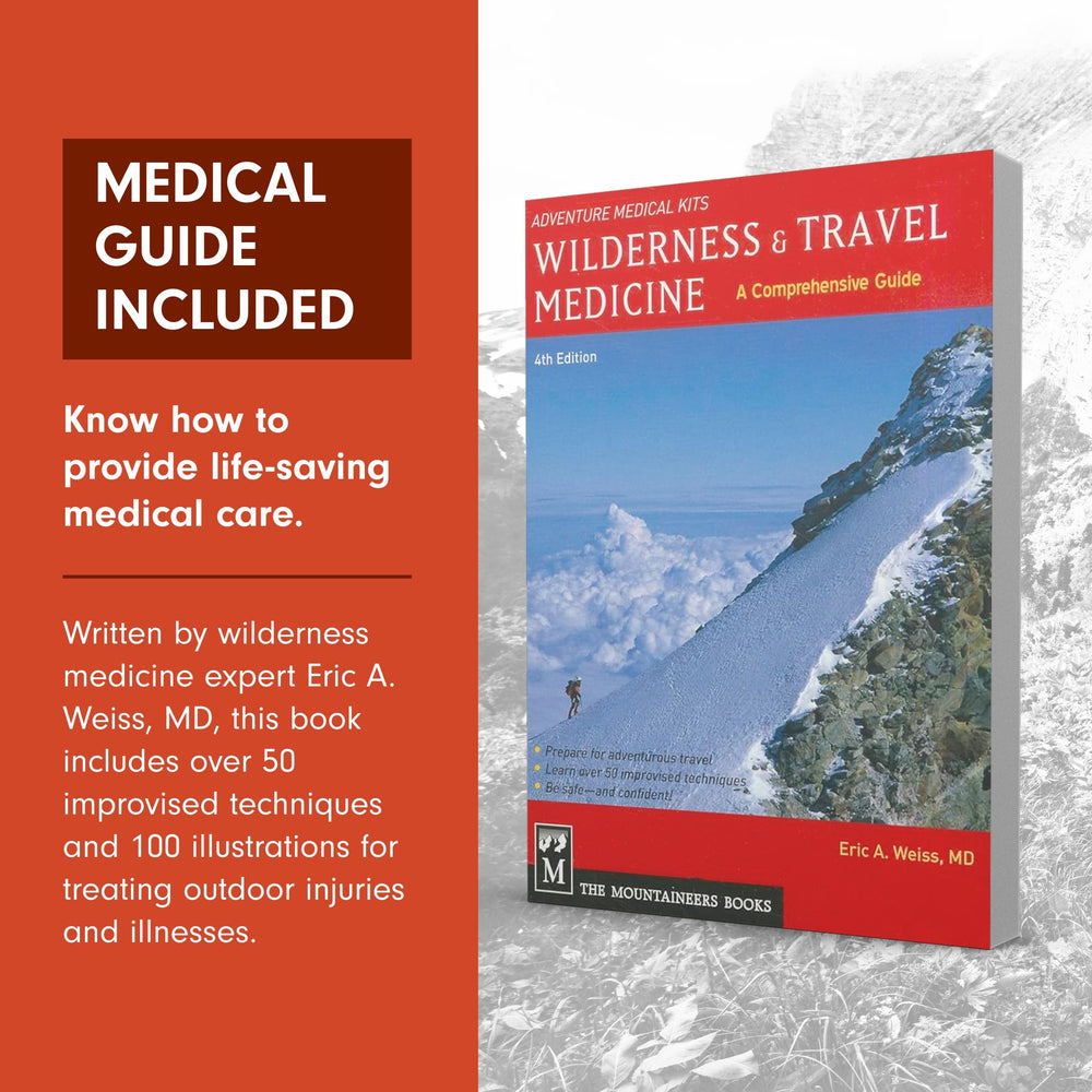 Wilderness first aid guide included supports confident injury assessment and decision making.