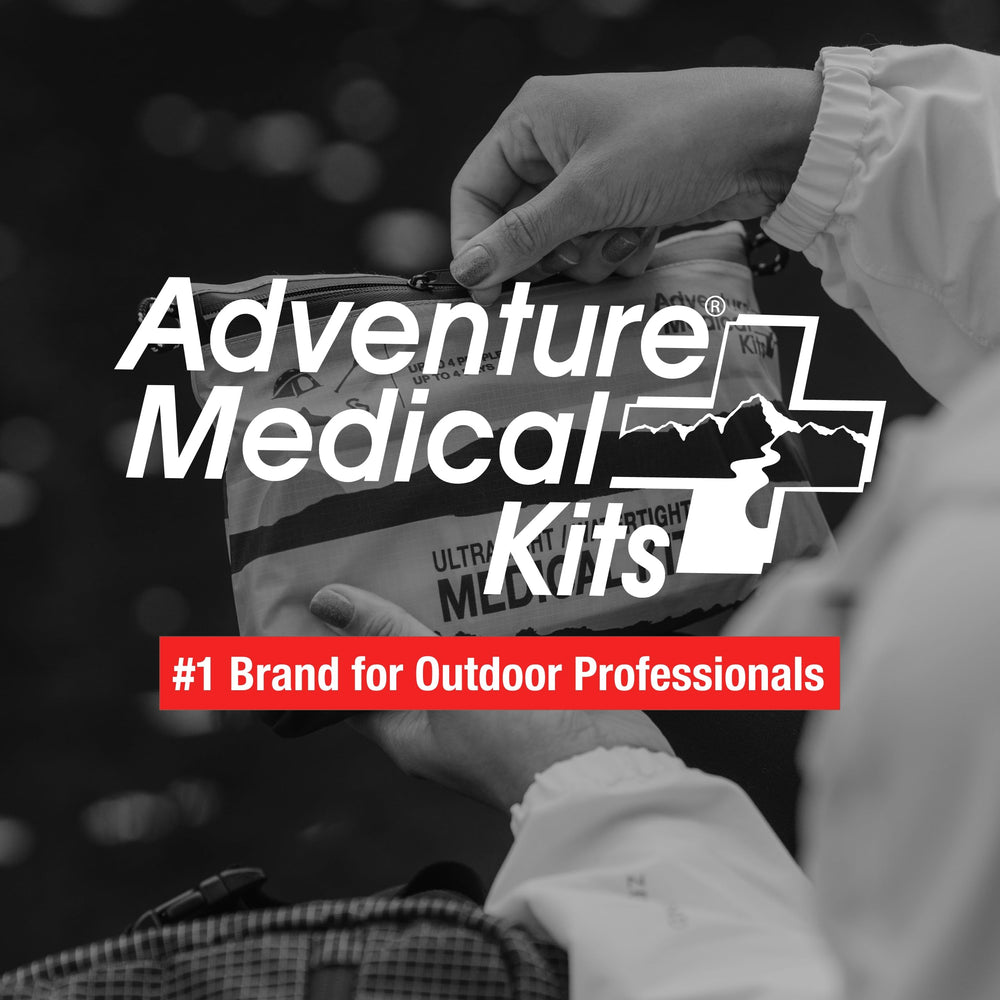 Adventure Medical Kits Ultralight/Watertight outer bag is water-resistant and rugged.
