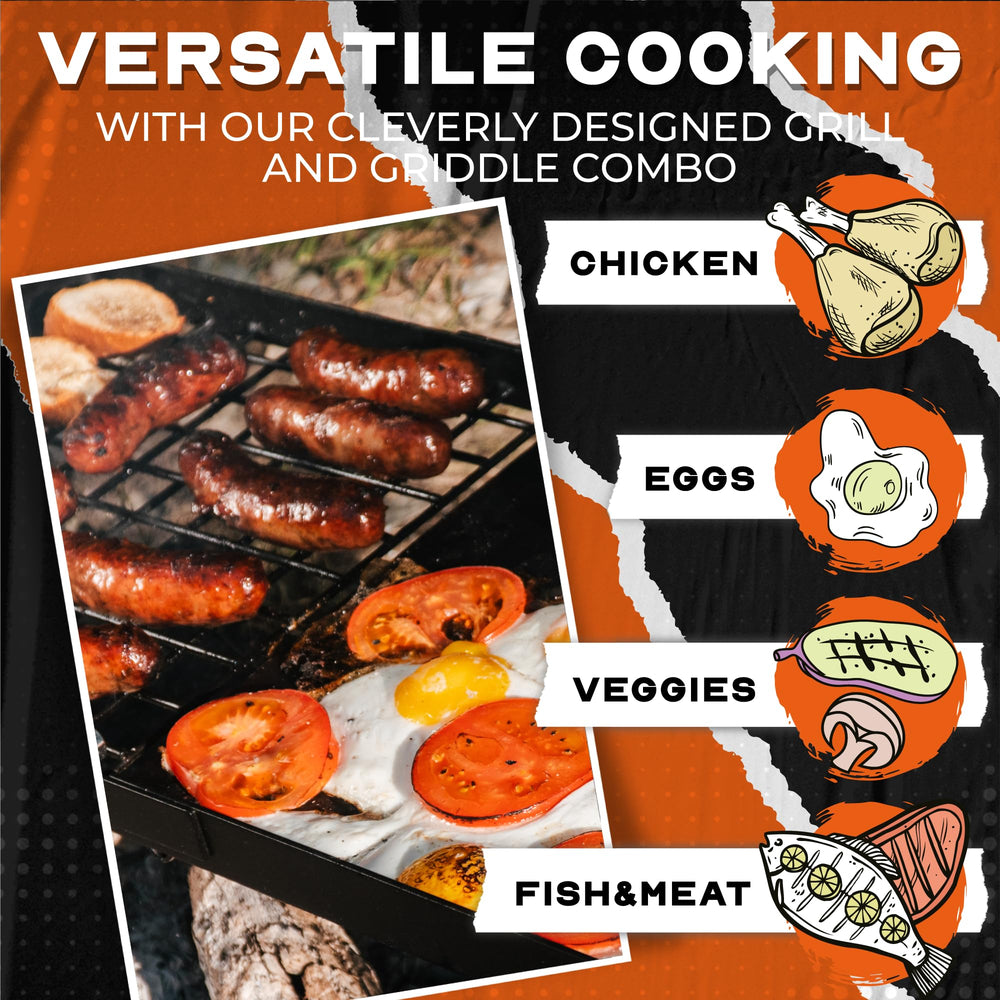 Adventure Seeka compact portable grill suits RVers and tents
