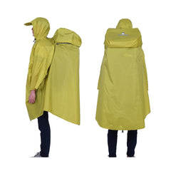 Adventure World Globotrekker front view shows lightweight waterproof coverage for hikes
