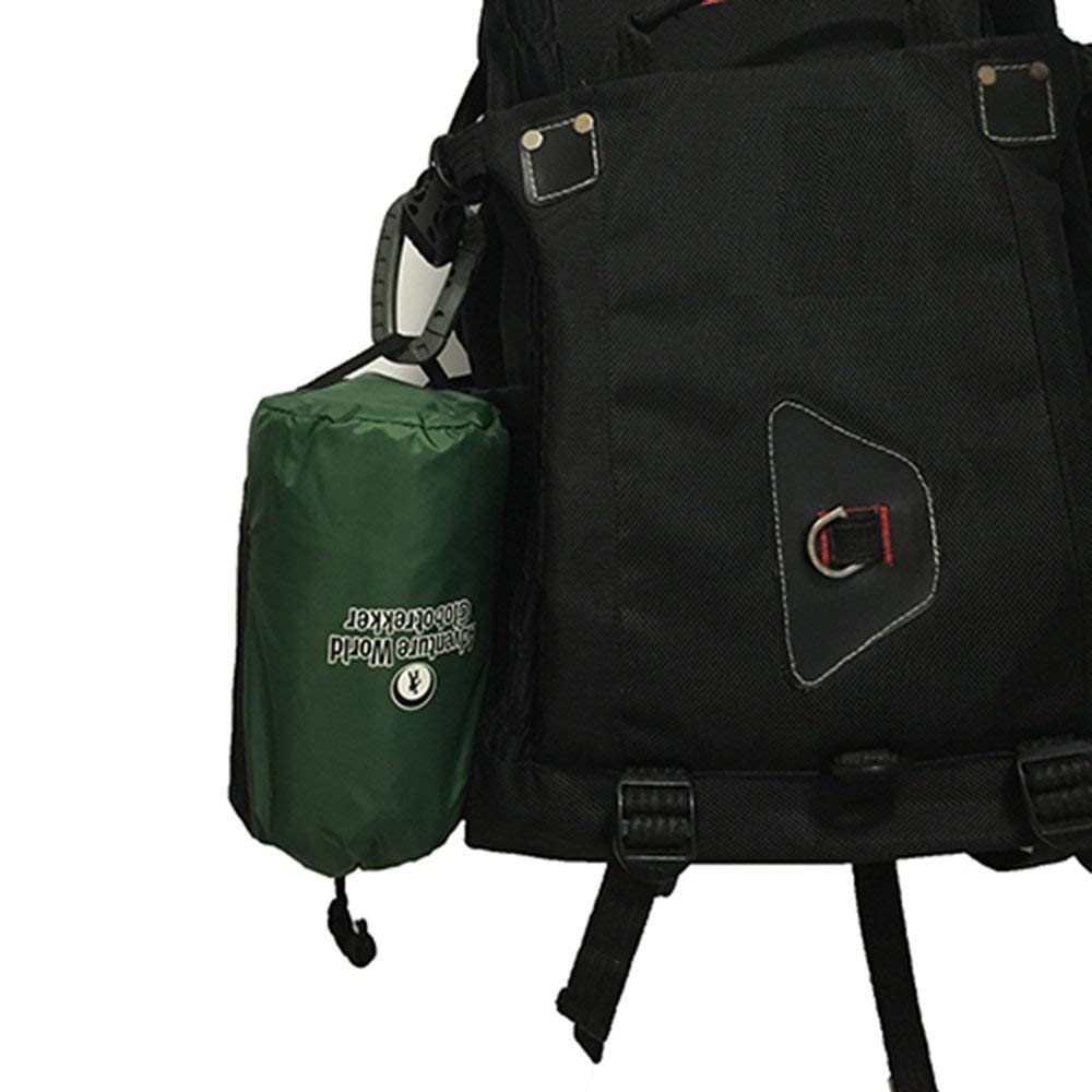Adventure World Globotrekker moss-green-color showcases stylish, versatile rain gear