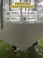 Two-size ADVOKAIR hammock offers solo or two-person comfort