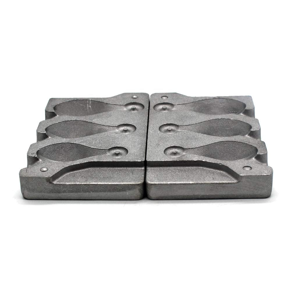 Front view of Adygil Bank Sinker Mold