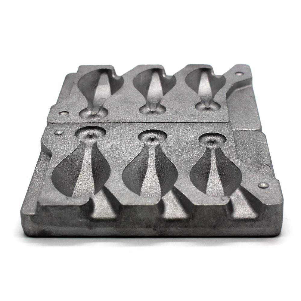 Top view highlighting cavity arrangement