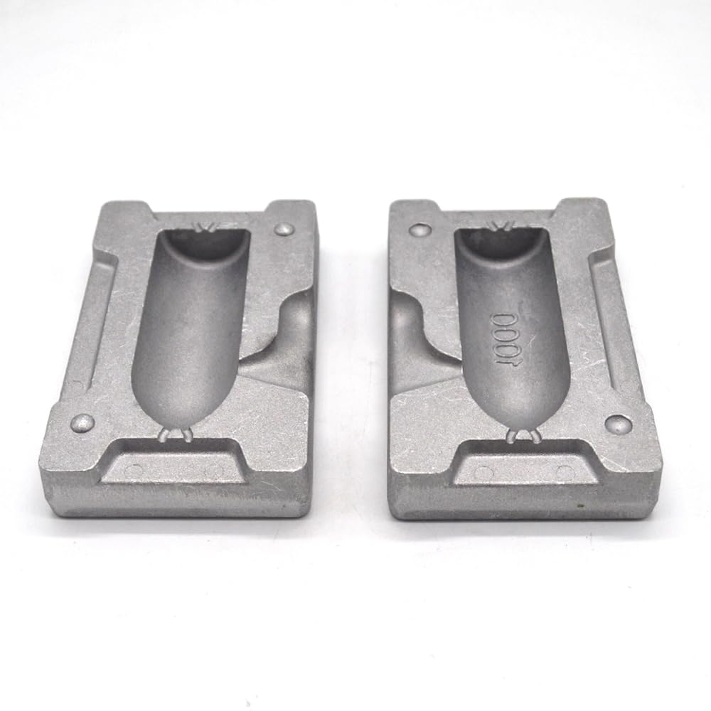 Close-up of the Adygil mold showing the single cavity