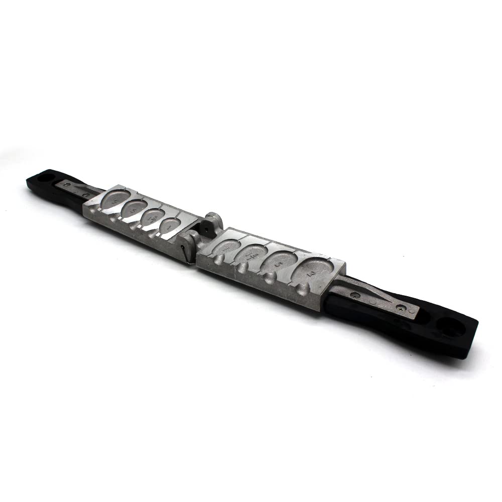 Packaging and four cavity mold kit by Adygil in silver