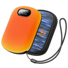 Aecooly magnetic hand warmers two-pack front view for all-day outdoor warmth.