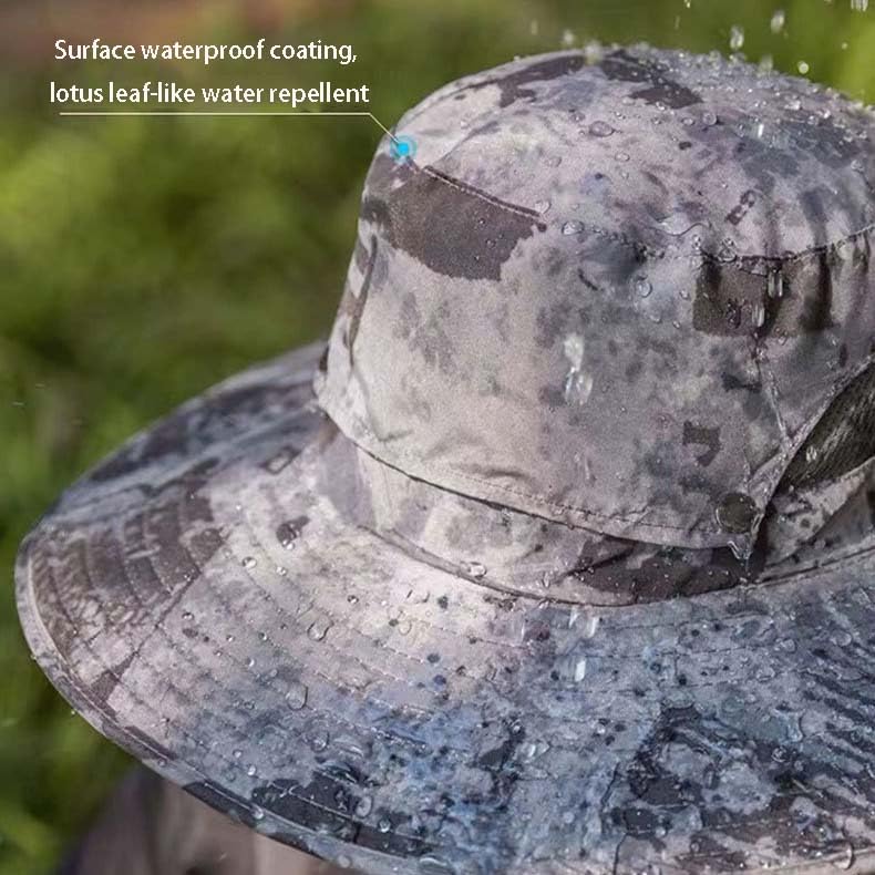 AEDNX hat features removable, washable fan blades for easy cleanup