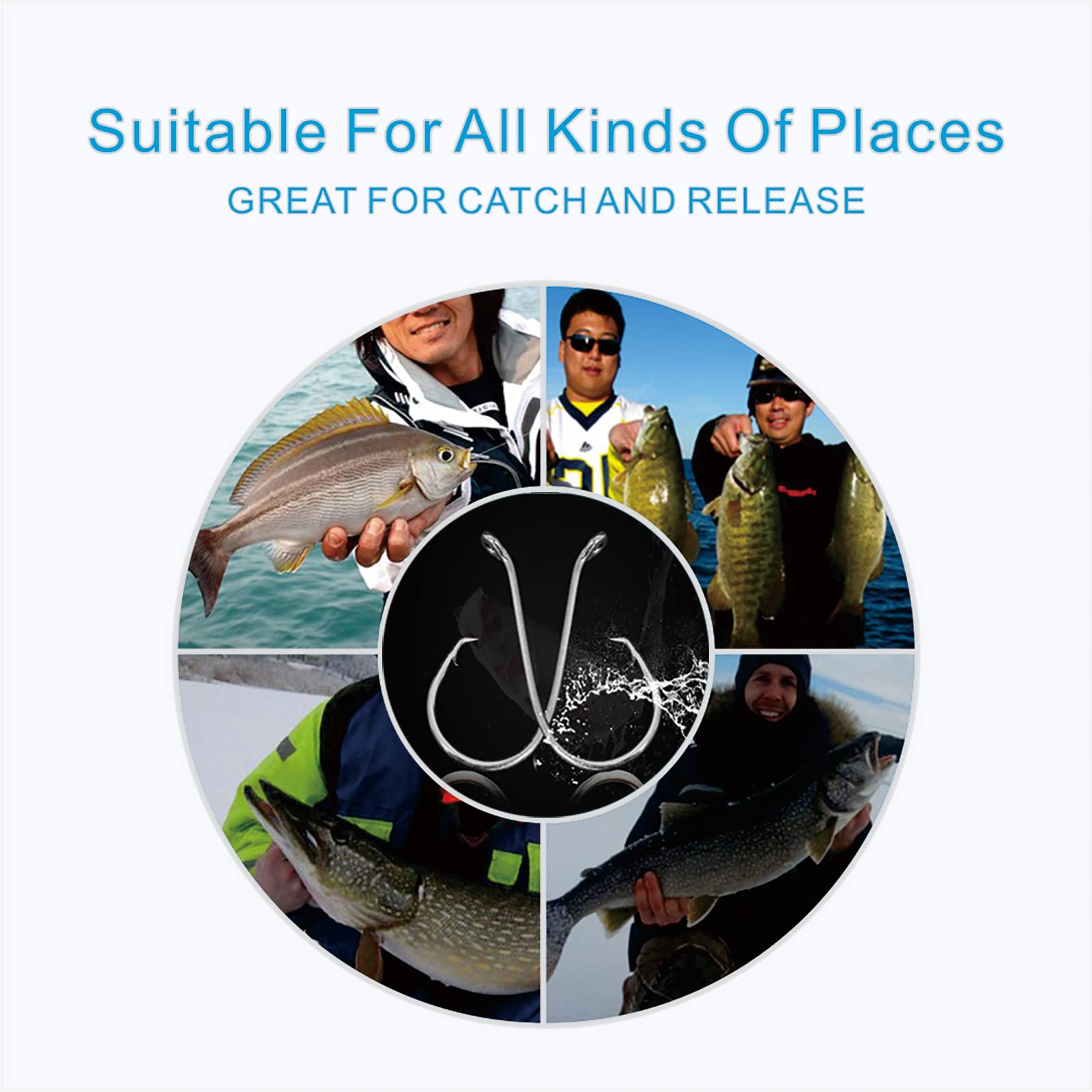 Portable plastic storage box for Afmivs hooks