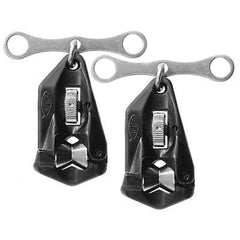 AFTCO OR1B Outrigger Clips Black with Roller-Troller Release