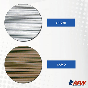 AFW 0.014 inch diameter detail highlights precise wire thickness.