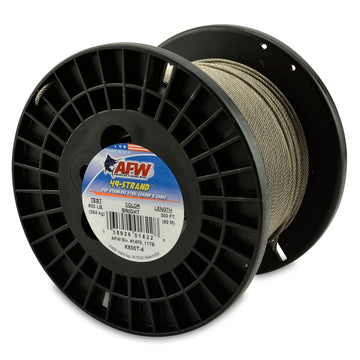AFW 49-strand shark leader cable in action for big game fishing