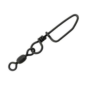 AFW brass coastlock snap swivels black smooth rotation reduces line twists