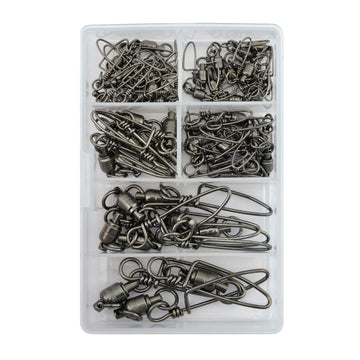 AFW complete rigging kit organized in a durable case for quick access on fishing trips.