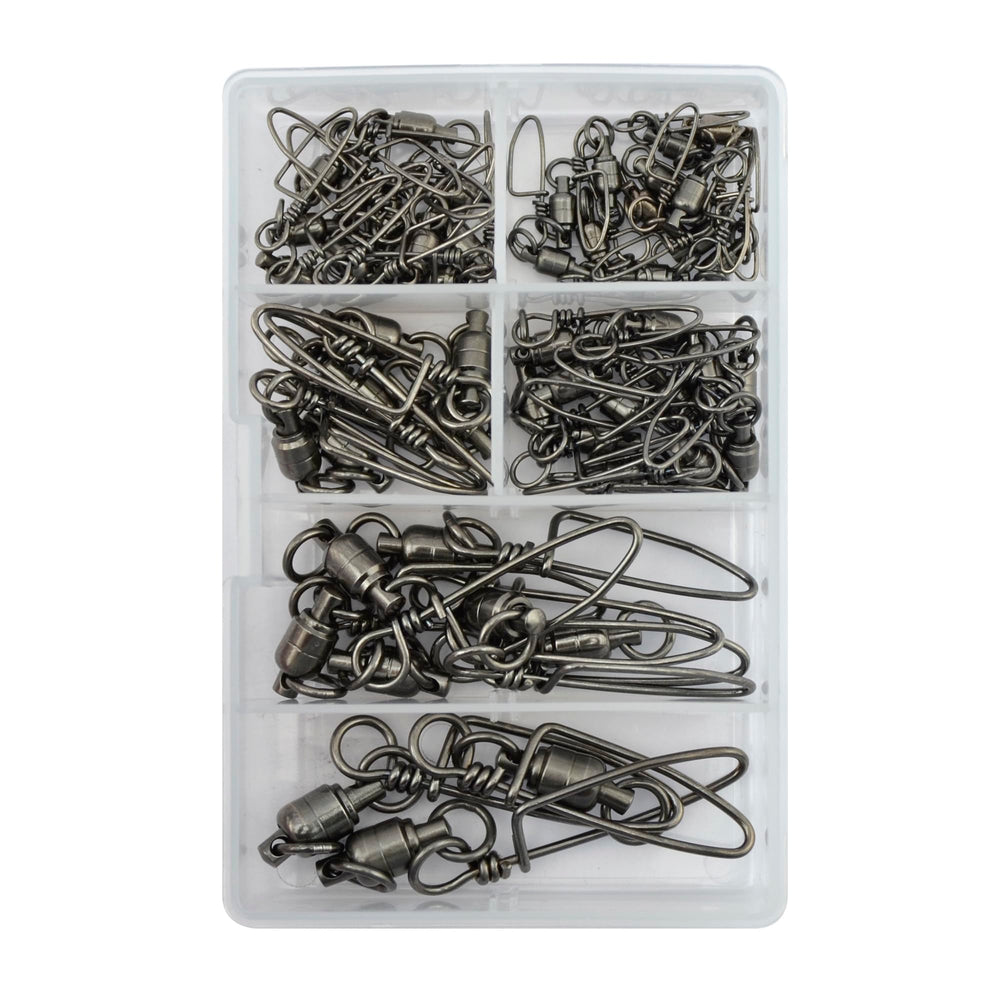 AFW complete rigging kit organized in a durable case for quick access on fishing trips.