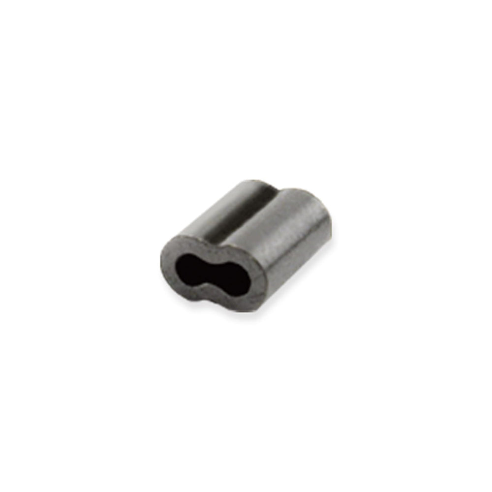 AFW crimp sleeve black 1000pc bulk pack for sustained tackle readiness