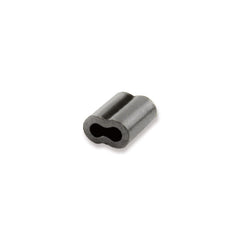 AFW burr-free black crimp sleeve close-up for smoother connections.