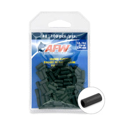 AFW copper material close-up highlights the durable, conductive surface of the crimp sleeve.