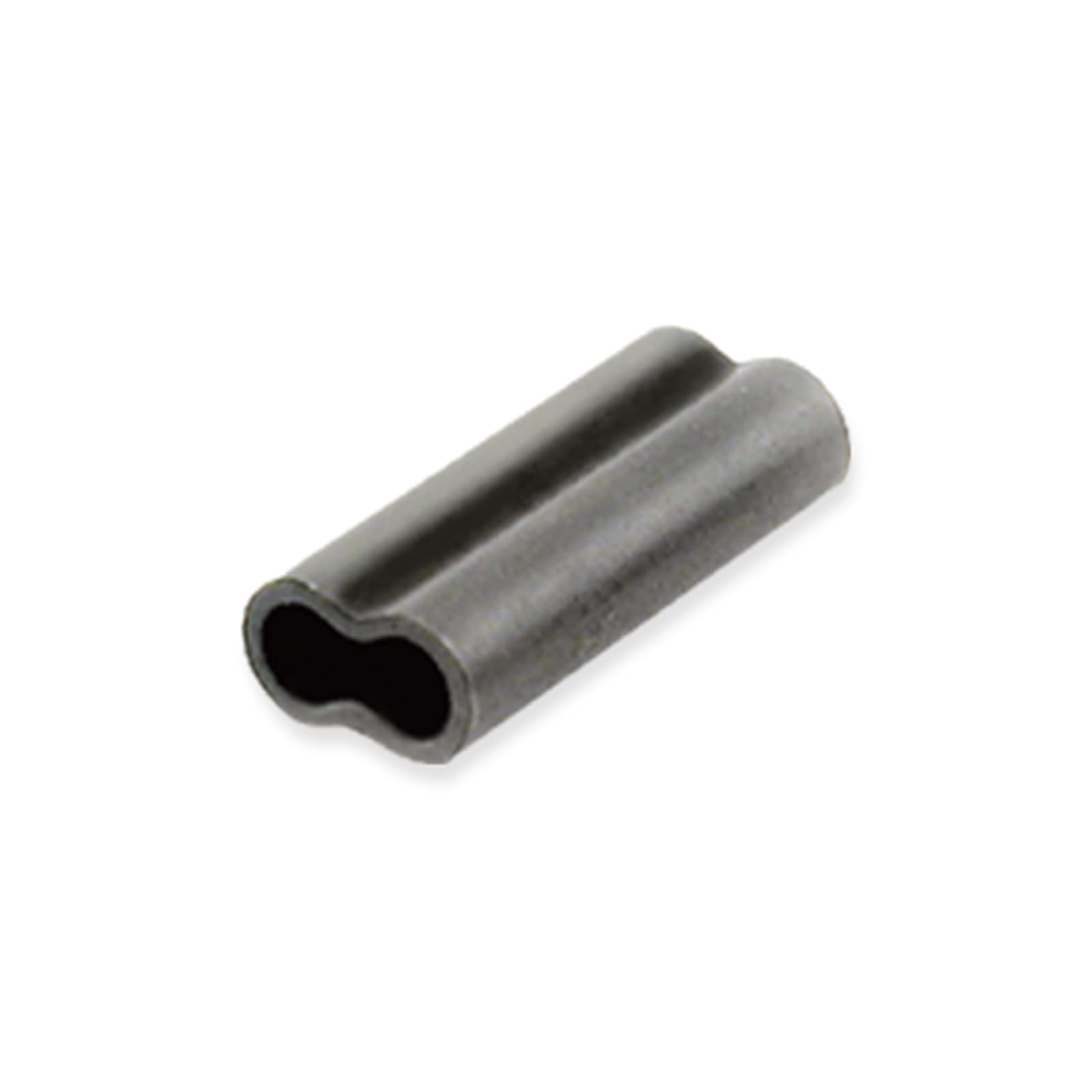 AFW crimp sleeve in-use with wire leader for secure clean joins.