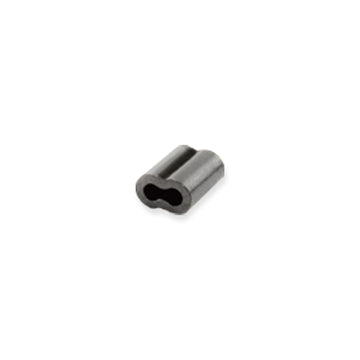 AFW black crimp sleeve in bulk packaging enables efficient tackle setup.