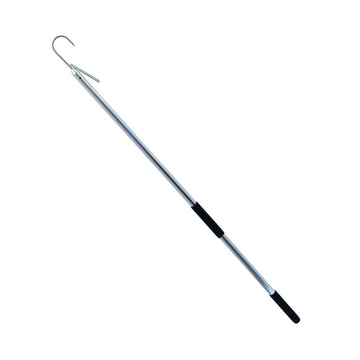 AFW Gaff 4 ft Aluminum Shaft with Stainless Steel Offset Hook and Foam Grip