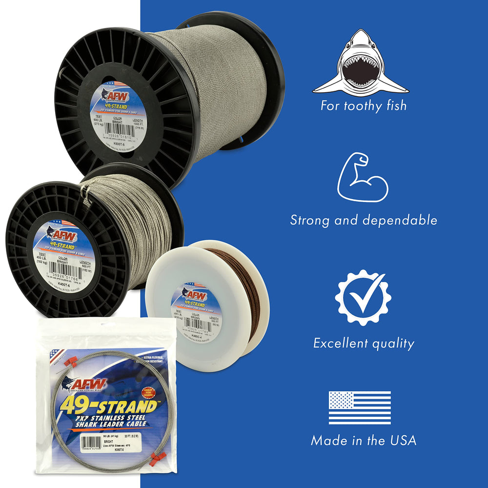 AFW made-in-USA leader packaging emphasizing quality