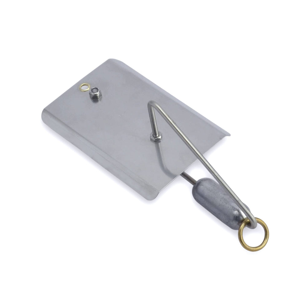 AFW Planer Inline Size 4 in water view; enables controlled drag on strike