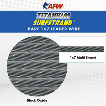 AFW Titanium Surfstrand stretch and rebound visible in action closeup.