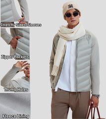 AFZ thumb-hole zip pockets secure essentials during workouts or hikes
