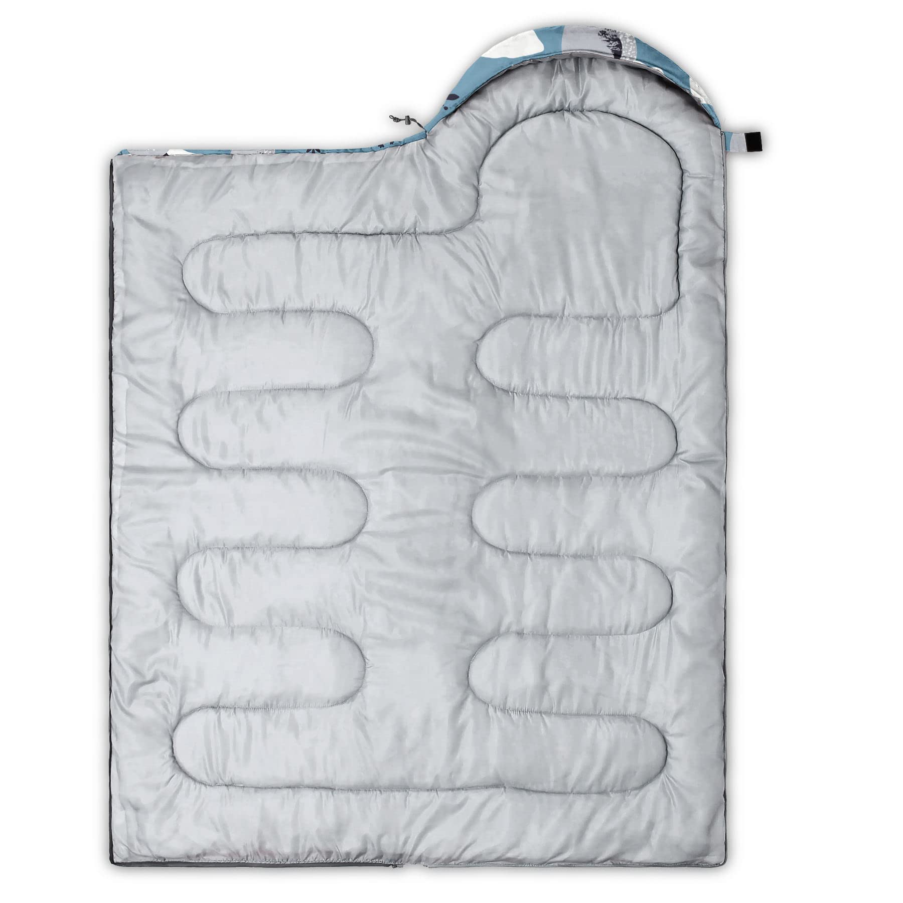 AGANS Datura kids sleeping bag includes compression sack for compact storage