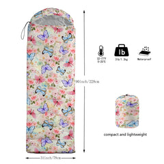 AGANS Datura sleeping bag lightweight design ideal for travel and hikes.