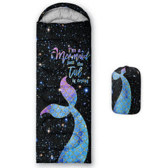 AGANS Datura sleeping bag with compression sack for easy packing on trips