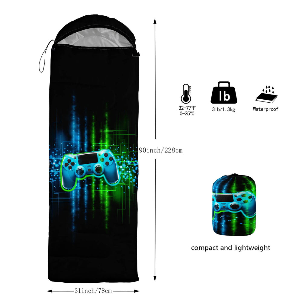 AGANS Datura kids sleeping bag hood close-up with drawstring, locks in warmth.